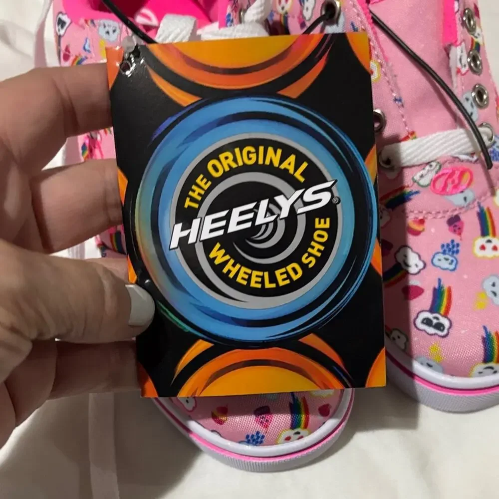 Heelys 3 Colorful wheeled shoe new in box NWT